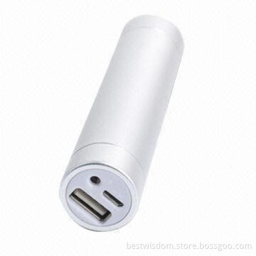 Power Bank with 2,200mAh Capacity, Can Replace Battery by Opening the Back Cover, UL Mark